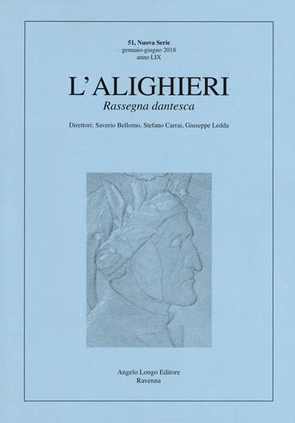 L' Alighieri. Rassegna dantesca. Vol. 51 - copertina