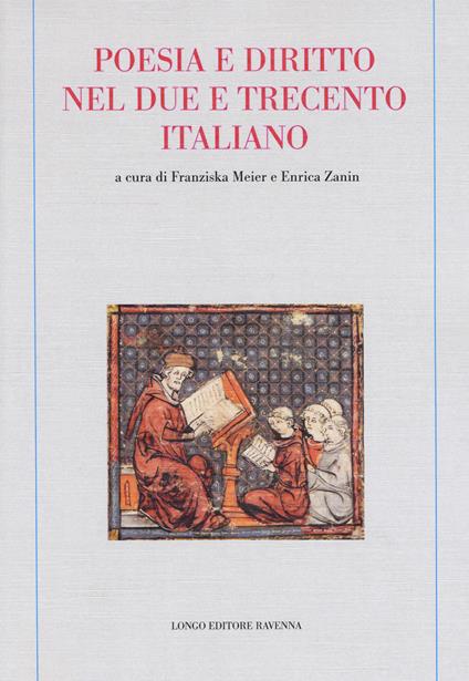 Poesia e diritto nel due e trecento italiano - copertina