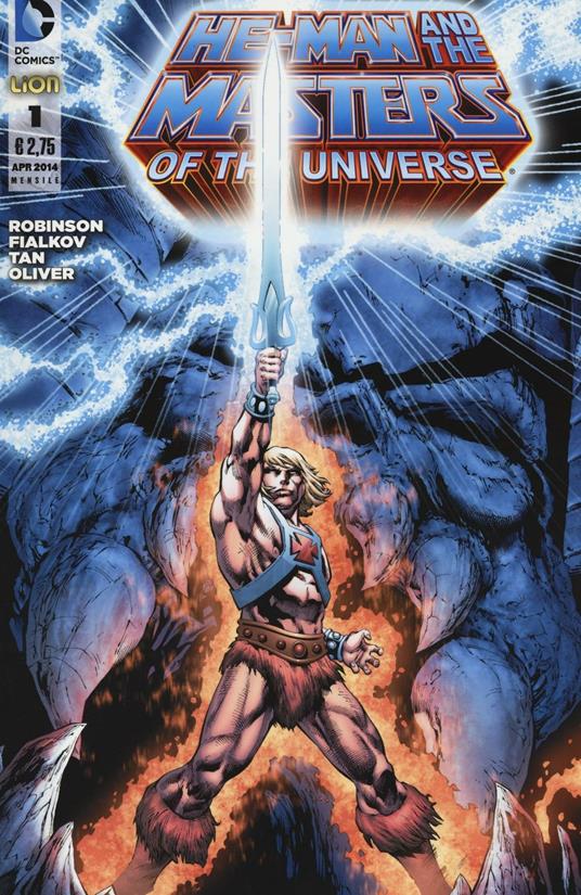 He-Man and the masters of the universe. Vol. 1 - copertina