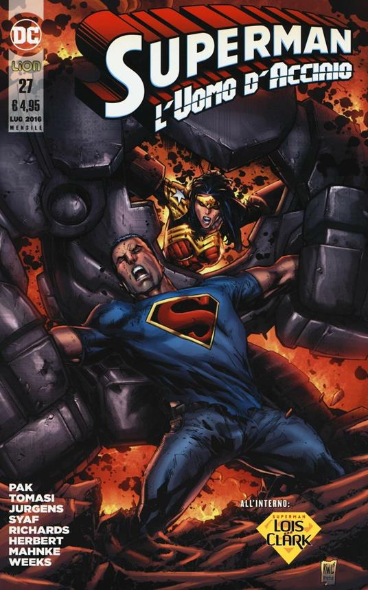 Superman. L'uomo d'acciaio. Vol. 27 - copertina