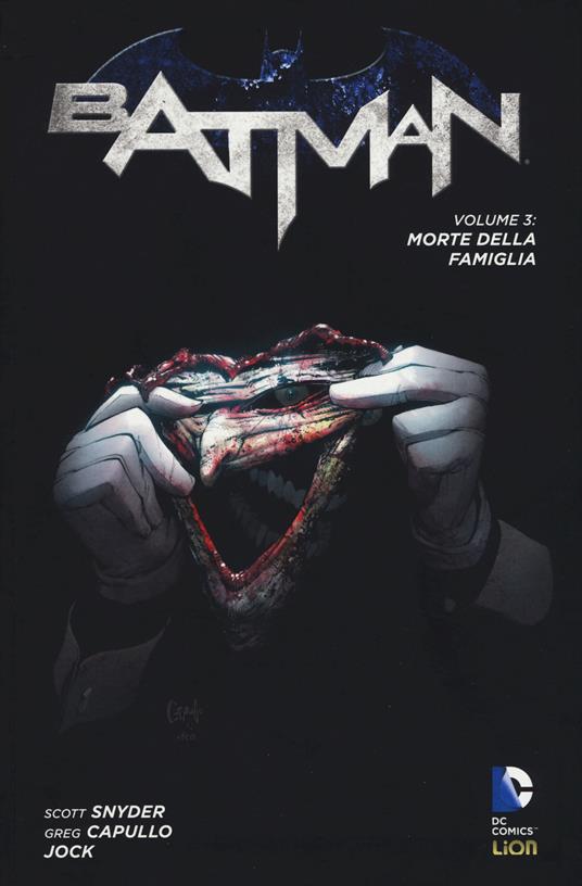 Morte della famiglia. Batman. Vol. 3 - Scott Snyder,Greg Capullo,Jock - copertina