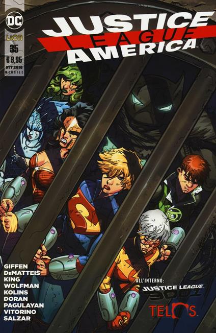 Justice League America. Vol. 35 - copertina