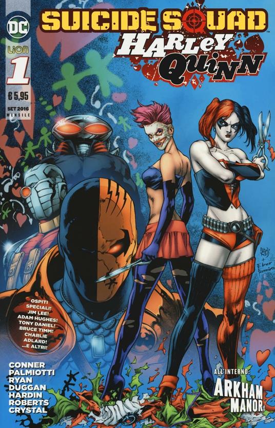 Suicide Squad. Harley Quinn. Vol. 1 - copertina