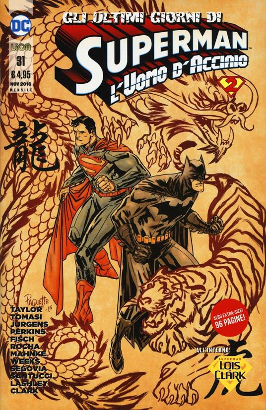 Superman. L'uomo d'acciaio. Vol. 31 - copertina