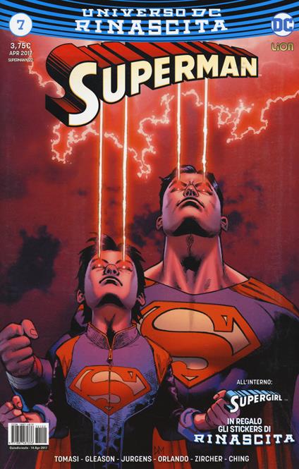 Rinascita. Superman. Con Adesivi. Vol. 7 - copertina