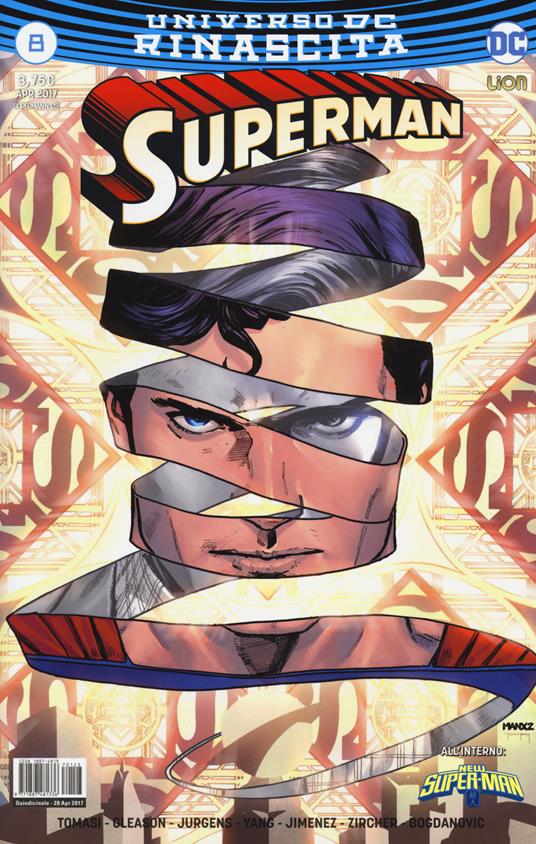 Rinascita. Superman. Vol. 8 - copertina