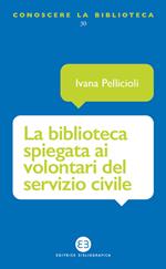 La biblioteca spiegata ai volontari del servizio civile