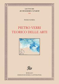 Pietro Verri teorico delle arti - Paolo Gozza - copertina