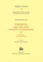 Expositio super primo «De anima Aristotelis et commentatoris» (1503) riportata da Antonio Surian