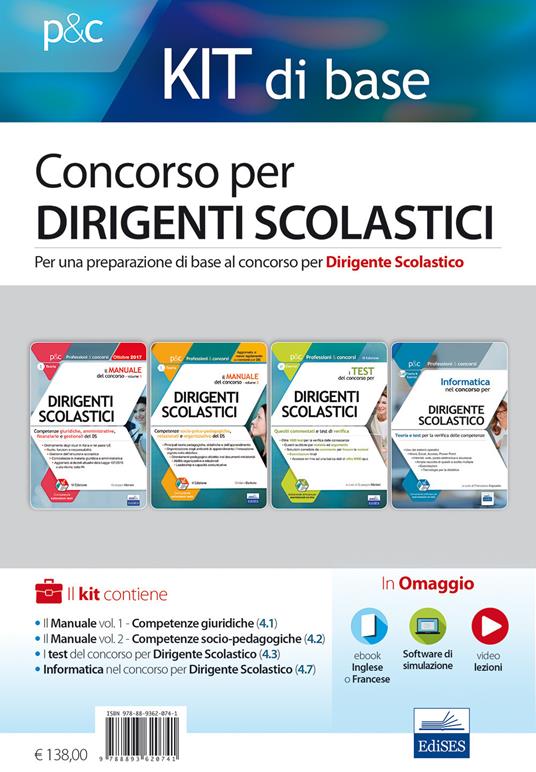 Concorso per dirigenti scolastici. Kit di base - Giuseppe Mariani - copertina