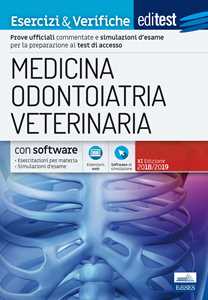 Libro EdiTEST. Medicina, odontoiatria, veterinaria. Esercizi & verifiche. Con aggiornamento online. Con software di simulazione 