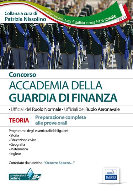 Concorso Accademia della Guardia di Finanza. Prove orali - copertina