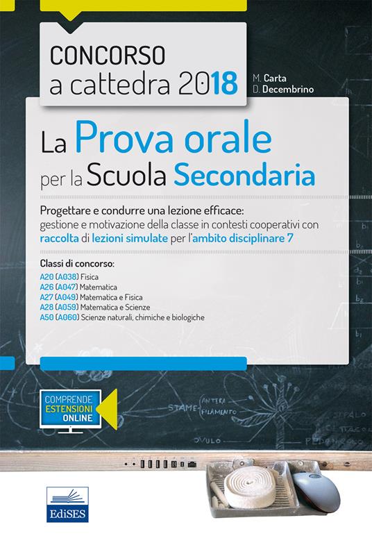 CC 4/33 la prova orale per la scuola secondaria. Ambito 7 - copertina