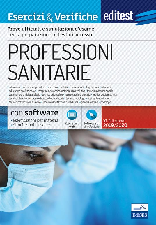 EdiTEST. Professioni sanitarie. Esercizi & verifiche - copertina