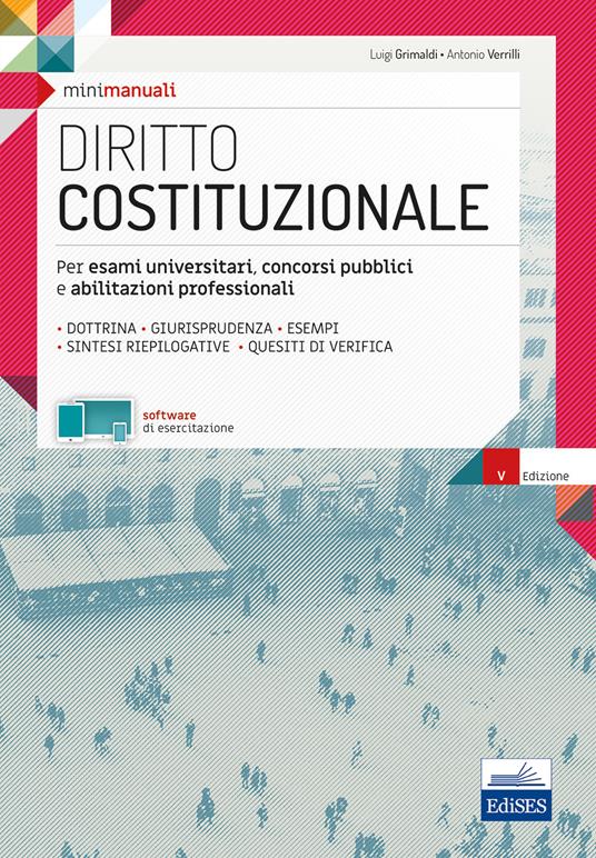 Mini manuali. Diritto costituzionale. Con Contenuto digitale (fornito elettronicamente) - Luigi Grimaldi,Antonio Verrilli - copertina