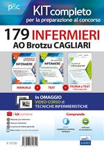Kit concorso 179 Infermieri AO Brotzu Cagliari. Manuali di teoria e test commentati per tutte le prove. Con software di simulazione
