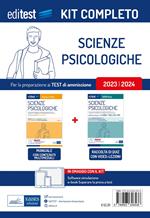 Kit completo EdiTEST ammissione Scienze psicologiche. Rivolto a tutti i candidati agli esami di ammissione in Scienze psicologiche (compresi TOLC-SU e TOLC-PSI). Con software di simulazione