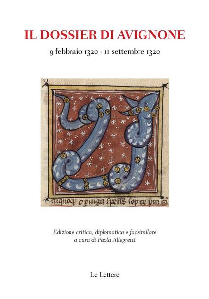 Il dossier di Avignone (9 febbraio 1320-11 settembre 1320) - copertina