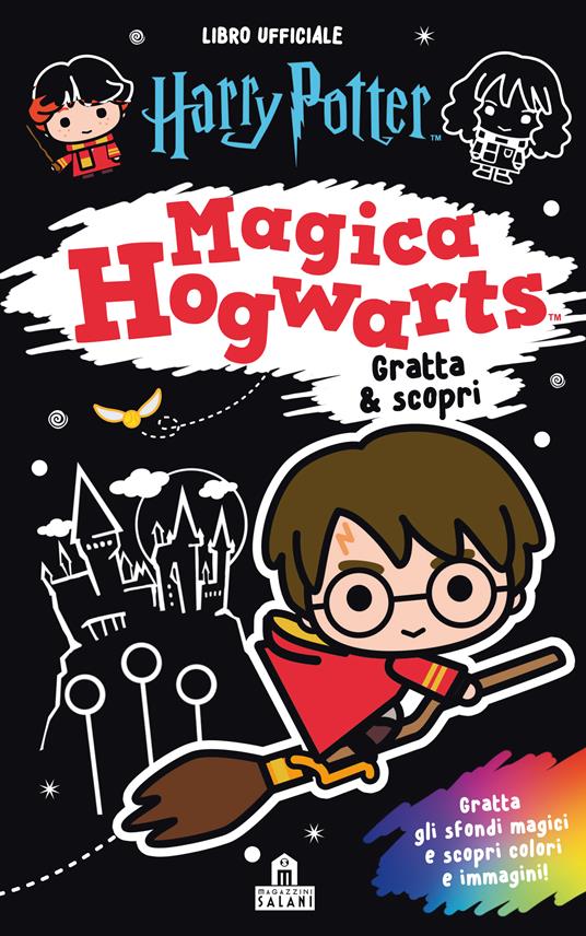 Harry Potter. Magica Hogwarts. Gratta & scopri. Ediz. a colori. Ediz. a spirale. Con gadget - J. K. Rowling - copertina