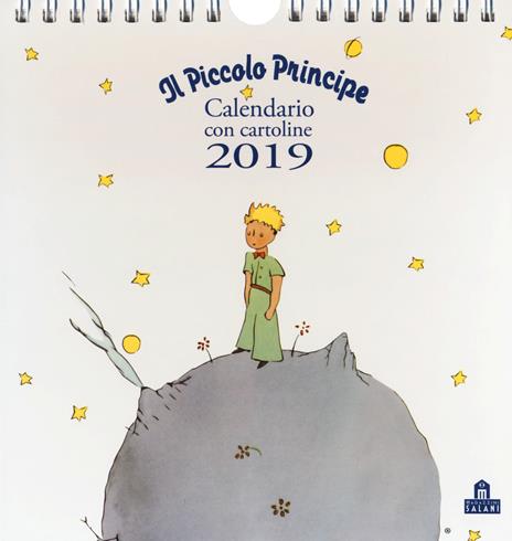 Il Piccolo Principe. Calendario con cartoline 2019 - copertina