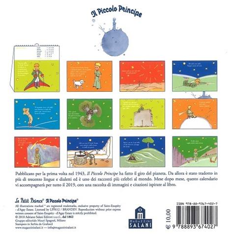 Il Piccolo Principe. Calendario con cartoline 2019 - 4