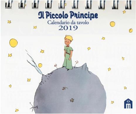 Il Piccolo Principe. Calendario da tavolo 2019 - copertina