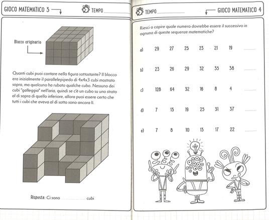 Giochi con le tabelline per ragazzi arguti. Oltre 100 esercizi per allenare  la mente di Gareth Moore - 9788893678155 in Enigmistica e giochi