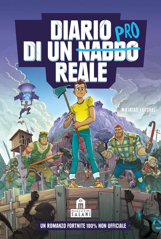 Diario di un nabbo reale - Mathias Lavorel,Saboten - copertina