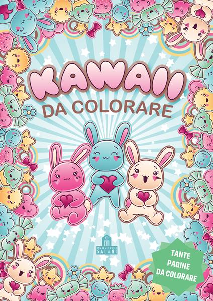 Kawaii da colorare - copertina