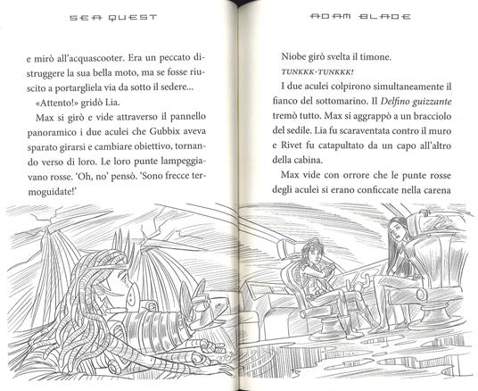 Gubbix. La minaccia velenosa. Sea Quest  . Vol. 16 - Adam Blade - 2