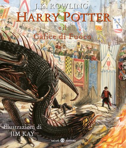 Harry Potter e il calice di fuoco. Ediz. a colori. Vol. 4 - J. K. Rowling - copertina
