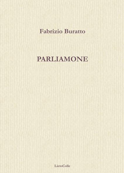 Parliamone - Fabrizio Buratto - copertina