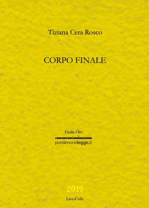 Corpo finale - Tiziana Cera Rosco - copertina