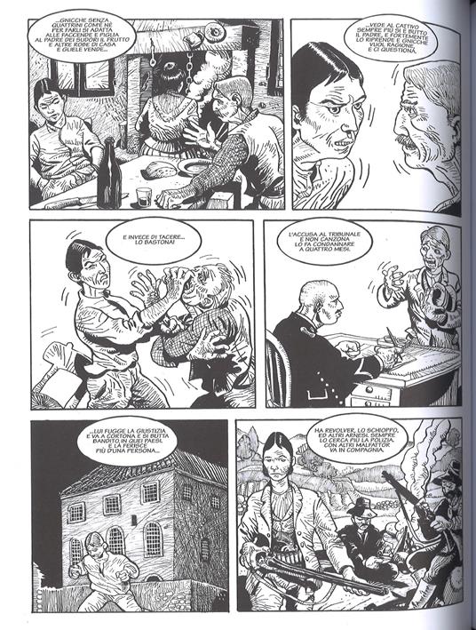 Magnifici malfattori. Storia illustrata dei briganti toscani. Edizione con fumetto - Francesco Guccini,Francesco Rubino - 2