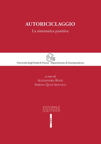 Autoriciclaggio. La sistematica punitiva - copertina