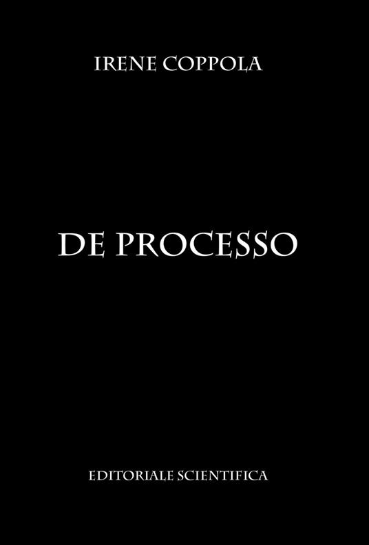 De processo (la fine di un esperimento) - Irene Coppola - copertina