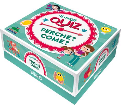 Il mega quiz. Perché? Come? Con 100 Carte - Élisabeth Marrou - 2