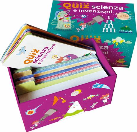 Scienza e invenzioni. Super quiz. Con 100 carte - Anne Royer - 2