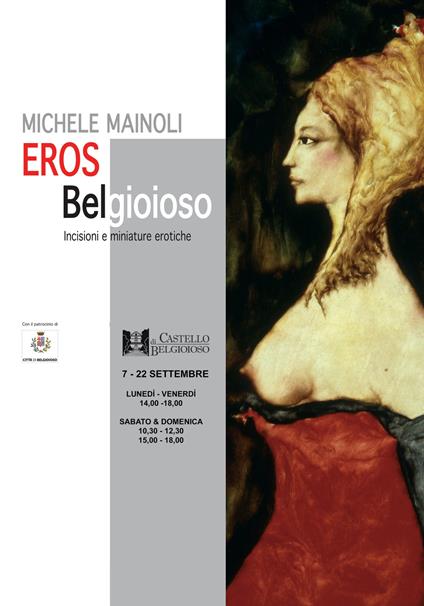 Eros Belgioioso. Incisioni e miniature erotiche. Ediz. illustrata - Michele Mainoli - copertina