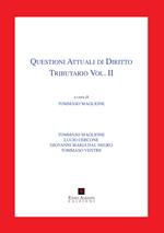 Questioni attuali di diritto tributario. Vol. 2