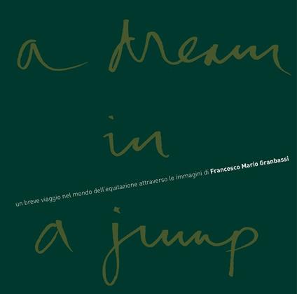 Dream in a jump. Un breve viaggio nel mondo dell'equitazione attraverso le immagini di Francesco Mario Granbassi (A) - Francesco Mario Granbassi - copertina