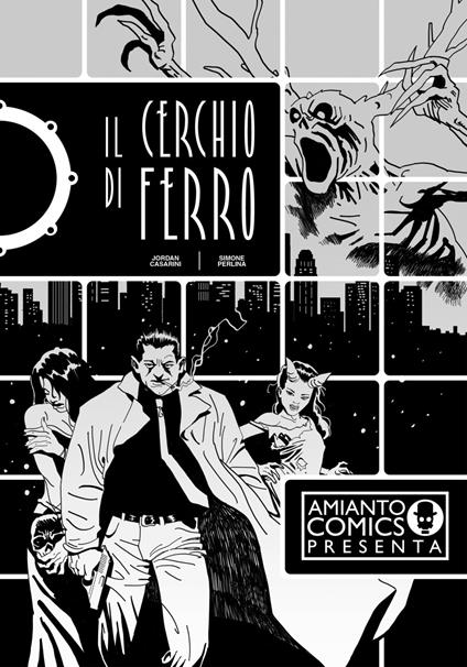 Il cerchio di ferro - Jordan Casarini,Simone Perlina - copertina