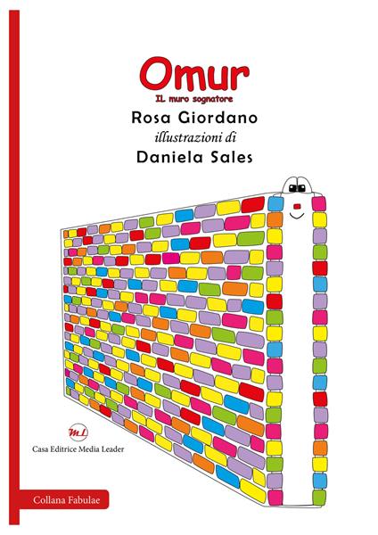 Omur. Il muro sognatore. Ediz. italiana e inglese. Con aquilone - Rosa Giordano - copertina