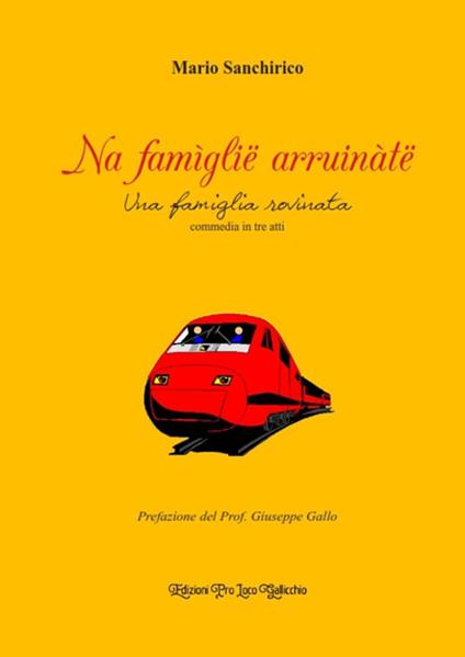 Na famìglië arruinàtë. Una famiglia rovinata - Mario Sanchirico - copertina