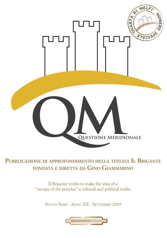 QM. Questione meridionale (2019). Vol. 3 - copertina