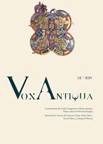 Vox antiqua. Commentaria de cantu gregoriano, musica antiqua, musica sacra et historia liturgica (2019). Ediz. multilingue. Vol. 1-2: Laus musicae. Arte, scienza e prassi del canto liturgico e devozionale medievale.