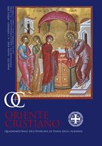 Oriente cristiano. Quadrimestrale dell'eparchia di Piana degli Albanesi (2020). Vol. 1