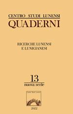 Ricerche lunensi e lunigianesi