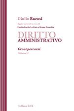 Diritto amministrativo. Cronopercorsi. Vol. 3