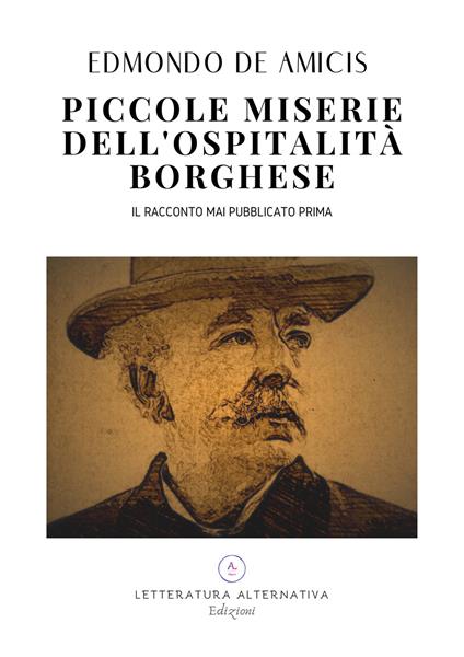 Piccole miserie dell'ospitalità borghese - Edmondo De Amicis - copertina